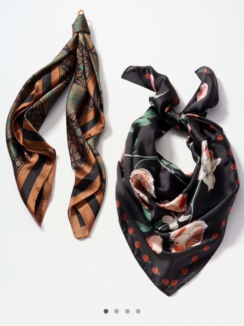 New in package scarves.